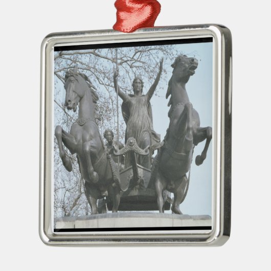 Boadicea, 1850s (Bronze) (sehen Sie auch 33580) Silbernes Ornament (Links)