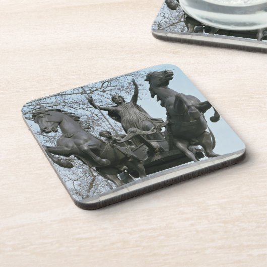 Boadicea, 1850s (Bronze) (sehen Sie auch 33580) Untersetzer (Linke Seite)