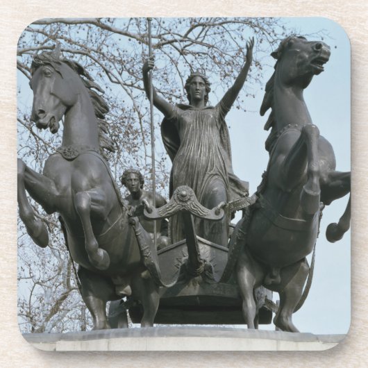 Boadicea, 1850s (Bronze) (sehen Sie auch 33580) Untersetzer (Vorderseite)