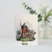 Boadicea, Königin der Iceni Postkarte (Stehend Vorderseite)
