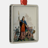 Boadicea, Königin des Iceni Ornament Aus Metall (Rechts)