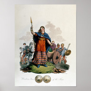 Boadicea, Königin des Iceni Poster