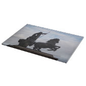 Boadicea Statue Chopping Board Schneidebrett (Ecke)
