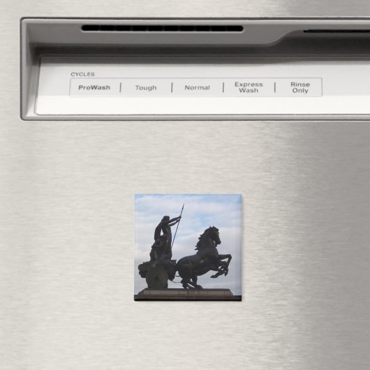 Boadicea Statue Magnet (In Situ (Geschirrspüler))