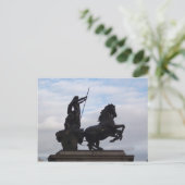 Boadicea Statue Postcard Postkarte (Stehend Vorderseite)