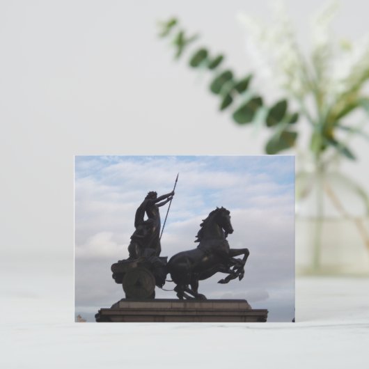 Boadicea Statue Postcard Postkarte (Stehend Vorderseite)