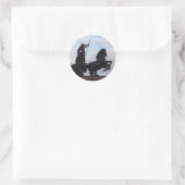 Boadicea Statue Sticker (Tasche)