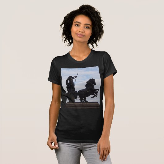 Boadicea Statue-T - Shirt (Vorne ganz)