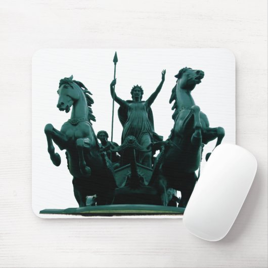 Boadicea Statue-Westminster Bridge-London Mousepad (Mit Mouse)