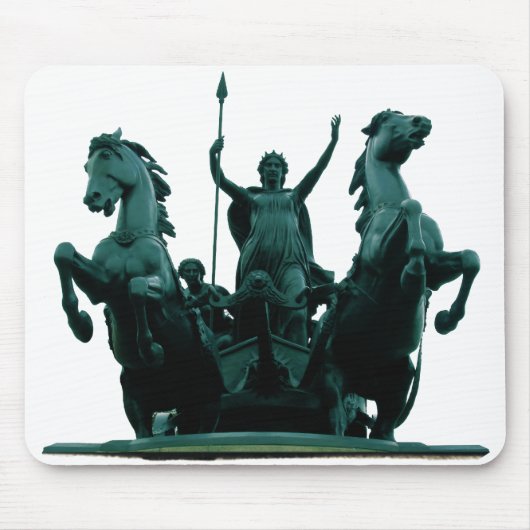 Boadicea Statue-Westminster Bridge-London Mousepad (Vorne)