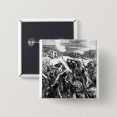 Boadicea, welches das Iceni gegen die Römer Button (Vorne & Hinten)
