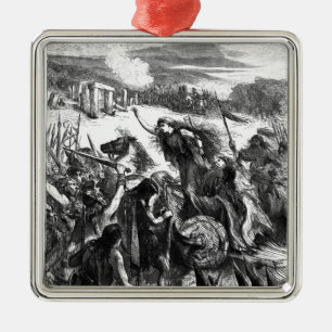 Boadicea, welches das Iceni gegen die Römer Ornament Aus Metall