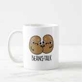 Boans Talk Funny Veggie Bean Pub Kaffeetasse (Links)