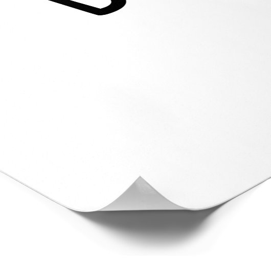 Boans Talk Funny Veggie Bean Pub Poster (Ecke)