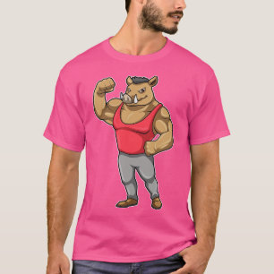Boar Bodybuilder Bodybuilding Muskeln T-Shirt