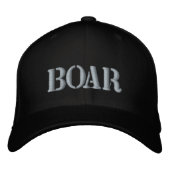 BOAR EMBROIDERIERTER BASEBALL HAT BESTICKTE BASEBALLKAPPE (Vorderseite)