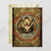 Boar Hairs Postkarte (Vorne/Hinten)