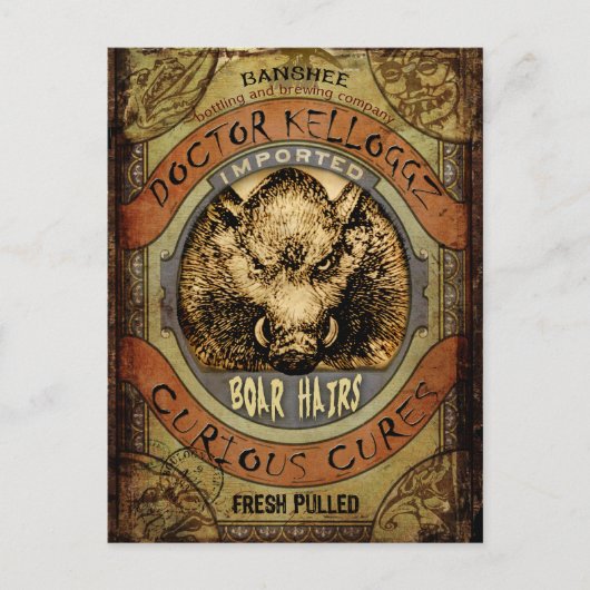Boar Hairs Postkarte (Vorderseite)