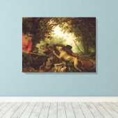 Boar Hunt, 1611 Leinwanddruck (Insitu (Holzboden))