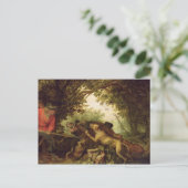 Boar Hunt, 1611 Postkarte (Stehend Vorderseite)