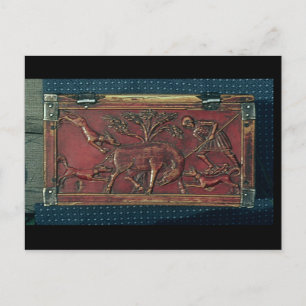 Boar Hunt, Plakat aus einem byzantinischen Korb, 1 Postkarte