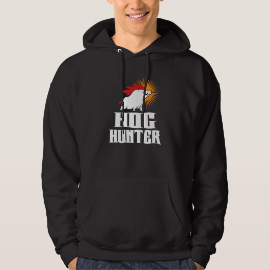 Boar Hunter Boar Hunter Hog Hunter Jagd 2 Hoodie (Vorderseite)