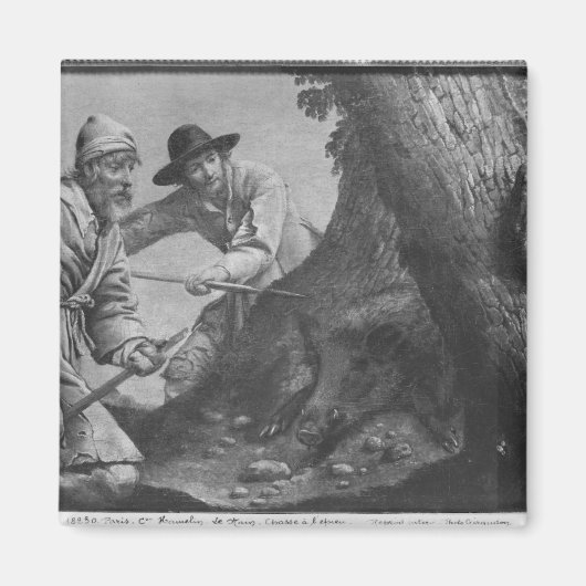 Boar-Jagd Magnet (Vorne)
