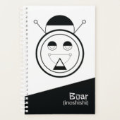 Boar Zodiac Signature Planner Planer (Vorderseite)