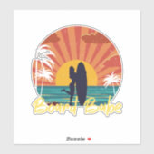 Board Babe Aufkleber (Blatt)