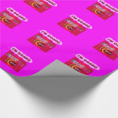 Board Bee Art Print Geschenkpapier (Ecke)