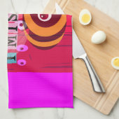 Board Bee Art Print Handtuch (Viertel Falte)