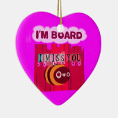 Board Bee Art Print Keramikornament (Rechts)