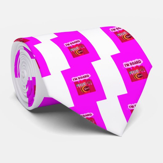 Board Bee Art Print Krawatte (Gerollt)