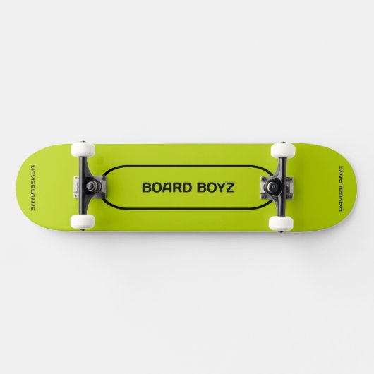 BOARD BOYZ Skateboard: Zitrone Skateboard (Horizontal)