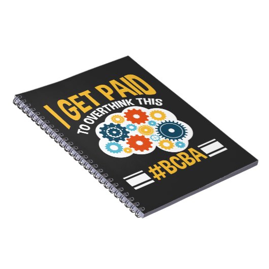 Board Certified Behavior Analyst Funny BCBA Notizblock (Rechte Seite)