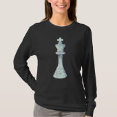 Board Game Checkmate Chess Player Grandmaster King T-Shirt (Vorderseite)
