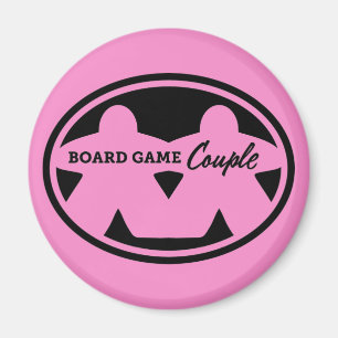 Board Game Couture Black Frame Magnet