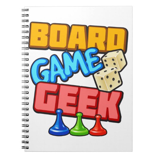 Board Game Geek Notizblock (Vorderseite)