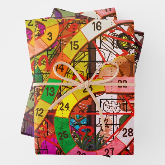 Board Game Geschenkpapier Set (Beispiel)