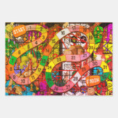Board Game Geschenkpapier Set (Vorderseite)