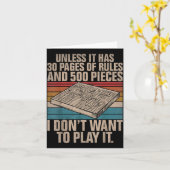 Board Game Joke Funny Board Game Karte (Gelbe Blume)