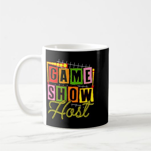 Board Game Lover Trivia Game Night Funny Game Show Kaffeetasse (Links)