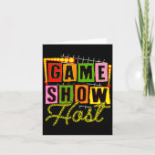 Board Game Lover Trivia Game Night Funny Game Show Karte (Vorderseite)