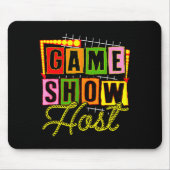 Board Game Lover Trivia Game Night Funny Game Show Mousepad (Vorne)