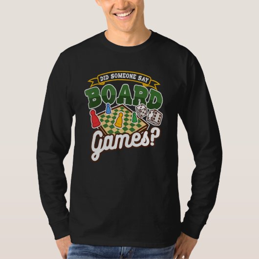 Board Game Tabop Strategy Game Board Game Funn T-Shirt (Vorderseite)