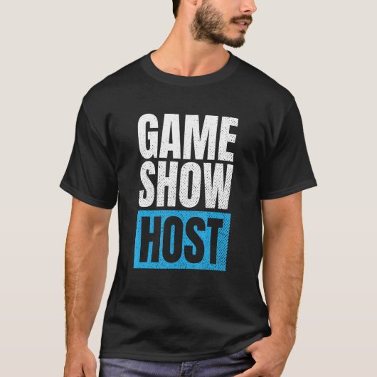 Board Game Trivia Game Night Game Show Host 1 T-Shirt (Vorderseite)