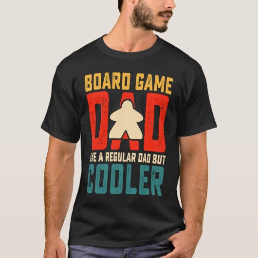 Board Game Vater Board Game Fan Board T-Shirt (Vorderseite)