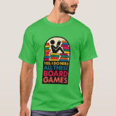 Board Gamer T-Shirt (Vorderseite)