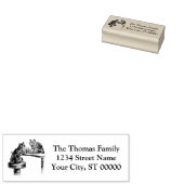 Board Games Two Cats spielen Schach Match Red Gummistempel (Stempel)