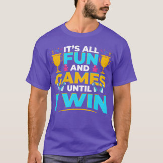 Board Games Win Game Night Winner T-Shirt